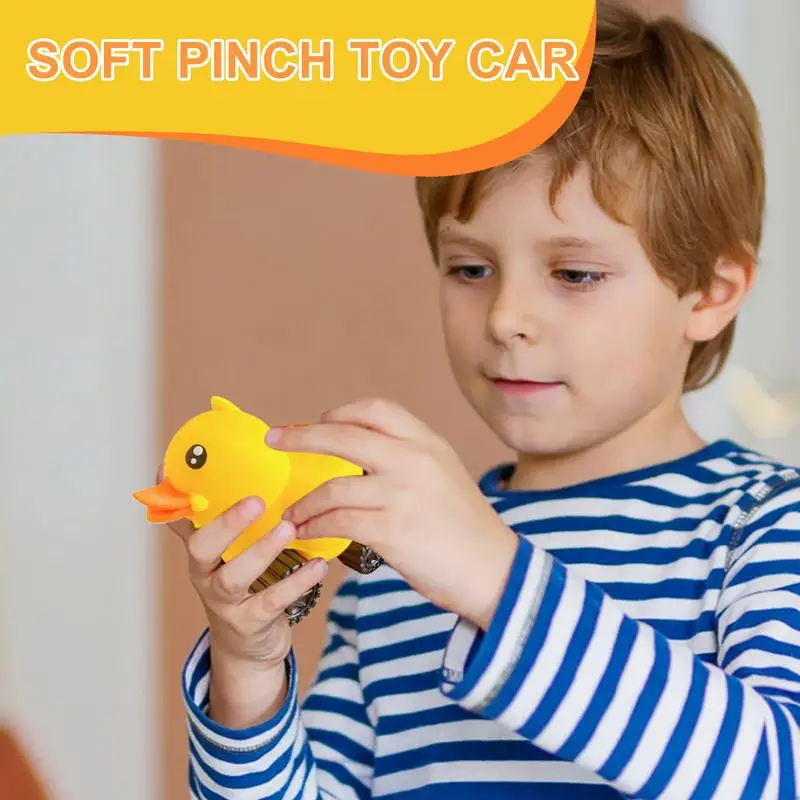 Duck Car Squeeze Toy Slow Rebound Vent Toy Portable Hand Sports Toy Funny Cute Duck Creative Calming Toys For Kids