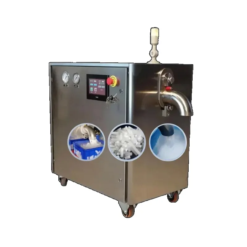 150KG/H MakingDry Ice Pelletizer Sandblasting Machine Clean Dry Ice Making Machine Machine Producing Dry Ice