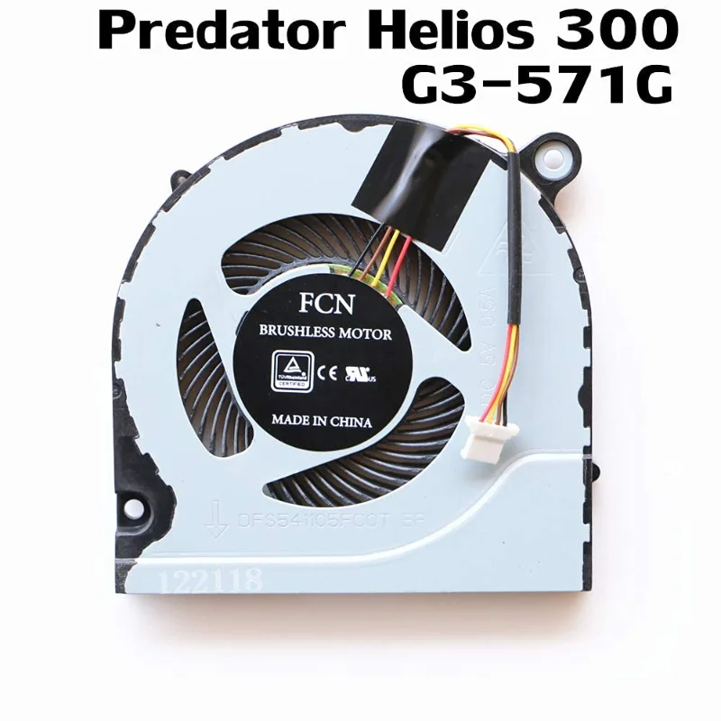 CPU Fan for Acer Predator Helios 300 G3-571 G3-571G G3-572 G3-573G PH315-51 PH317-51 / Nitro 5 AN515-42 AN515-51 N17C3 A717-71G