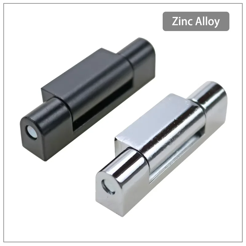 6pcs Zinc Alloy Long Strip Hinge Industrial Electrical Machinery Load-Bearing Cabinet Door Hinge for Equipment Distribution Box