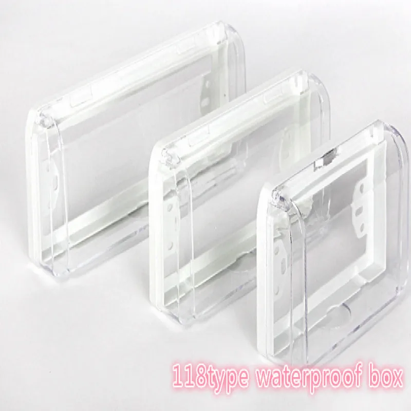 

Universal 118 Type PVC Electrical Box Waterproof Switch Cover 2P 3P 4P