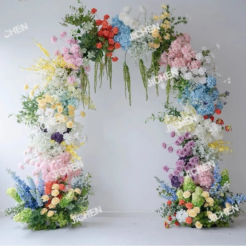 

Пасторальное украшение, свадебная арка, цветочная композиция, имитация поддельного цветочного фона, реквизит для фотосъемки, цветочная композиция