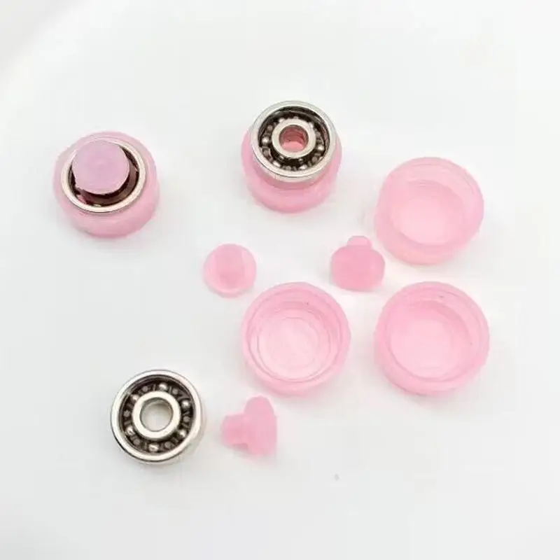 10Pcs Rotatable Transfer Bead Nail Decoration Spinning Nail Charms Manicure Rotating Jewelry Accessory Rotating Bearing