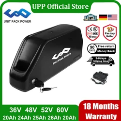 Polly 18650 21700 EBike Battery 48V 52V 25Ah 60V 36V 20Ah Electric Bicycle Bateria Pack for 2000W 1500W 1000W 500W 350W 250W