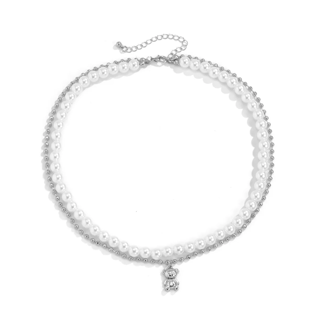 Fashion Multi layer Cross Shining Clavicle Chain Collar Necklace for Men and Women Daily Dressing Party Birthday Gifts Jewelry image 5