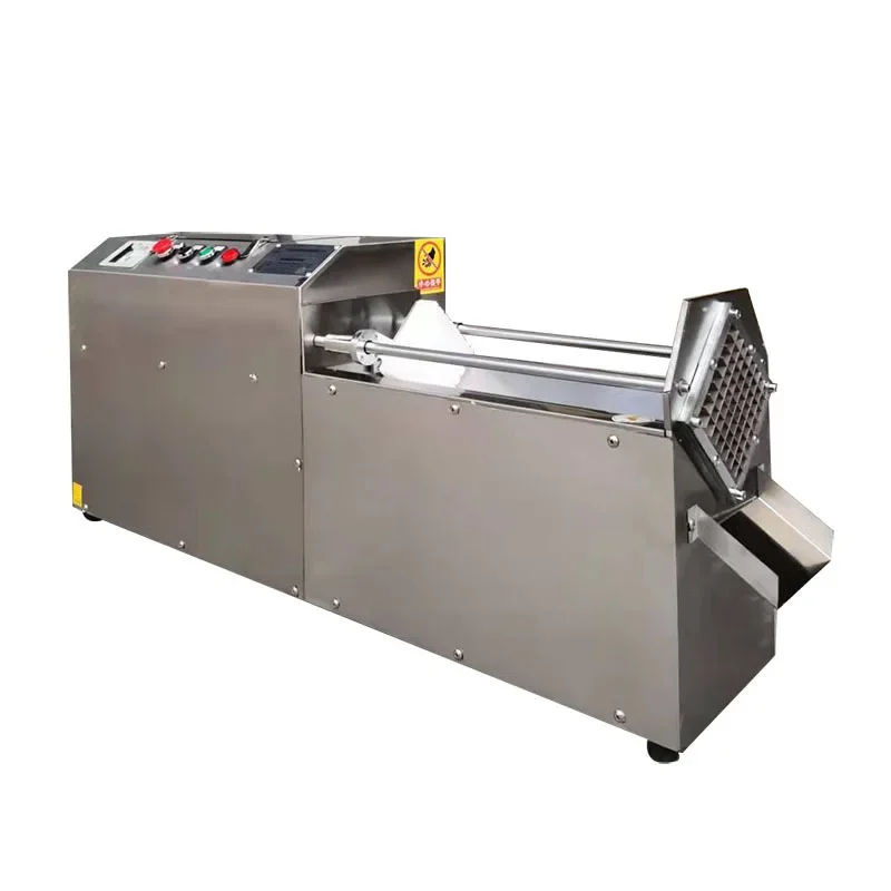 

Commercial fruit and vegetable push machine, automatic radish cutting multi-functional bamboo shoot shredding and dicing and