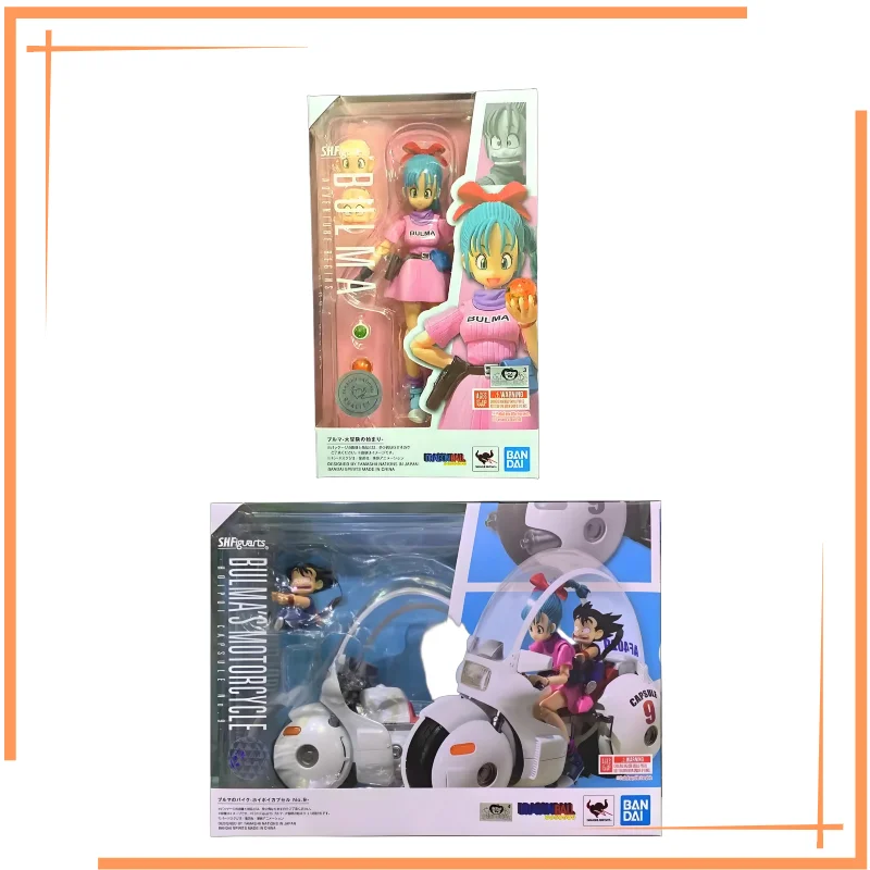 

В НАЛИЧИИ: Фигурка Bandai SHF Bulma Adventure Begins Dragon Ball, модель мотоцикла, коллекционная игрушка, подарок.