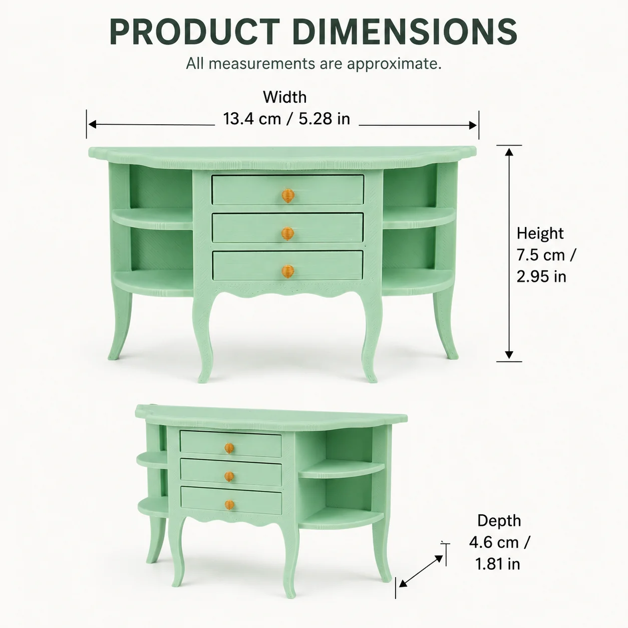 Dollhouse Furniture 1:12 Vinta - đánh giá và giá Collectible Vintage Matches