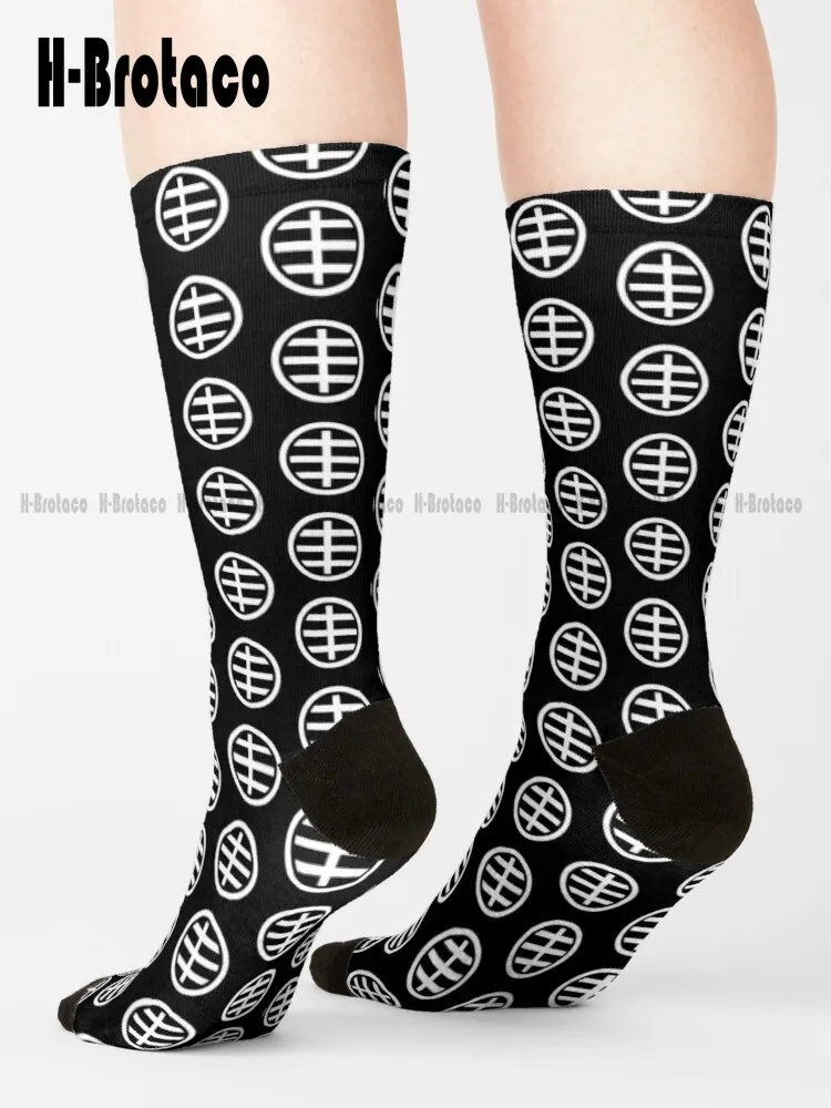 Best Seller Husker Du Logo Merchandise Socks Black Football Socks Ladies Sports Custom Gift Harajuku Retro Gd Hip Hop Cartoon