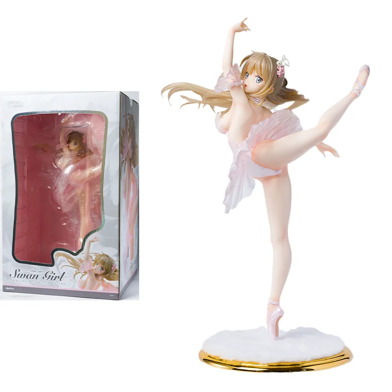 

Original Avian Romance Pink Label 5 Anime Figure Swan Girl 1/6 Action Figure Toys for Boys Girls Kids Gifts Collectible Model