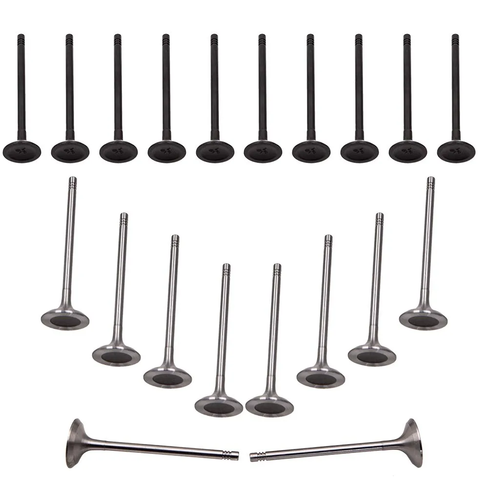 

20X Engine Intake Exhaust Valves fit for Volvo C30 C70 V50 S40 2.4L 2.5L 9454607, 9454610
