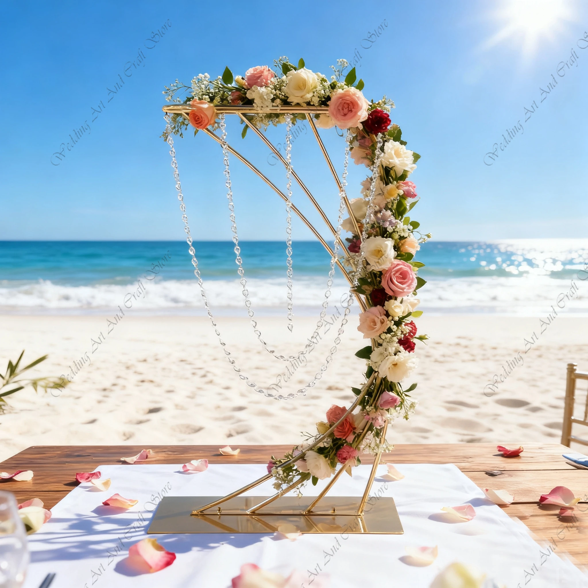 

6/10 шт. f30 золотой металл 80 см свадебные центральные украшения стол металлические украшения сцена орнамент цветочный золотой внешний стенд ivy402