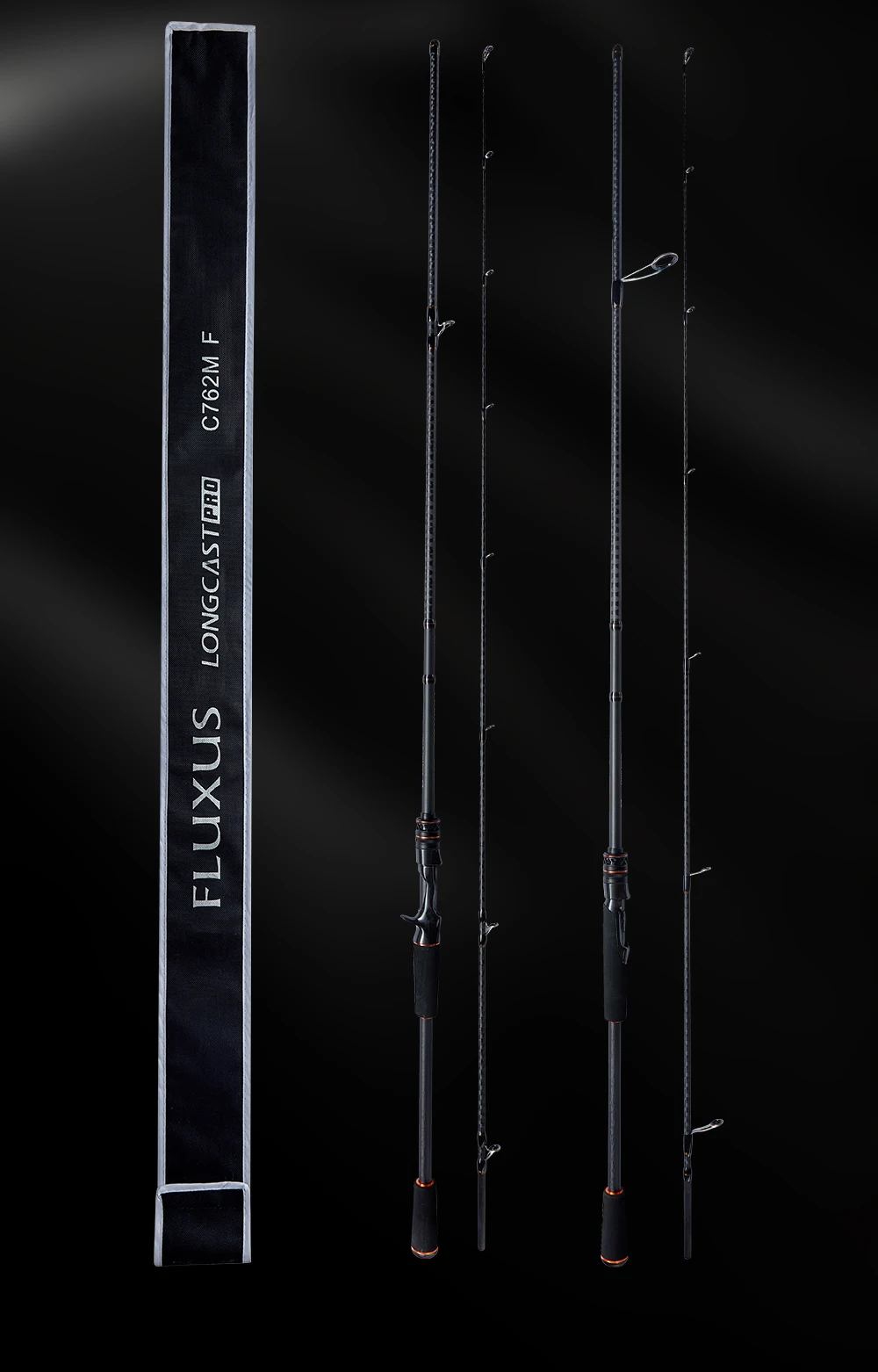 Soloking Fluxus Ultralight Long Casting Spinning Baitcasting Angelrute Fuji Guide 40T Carbon Allzweck-Bass- und Hechtangelrute – Detail 15
