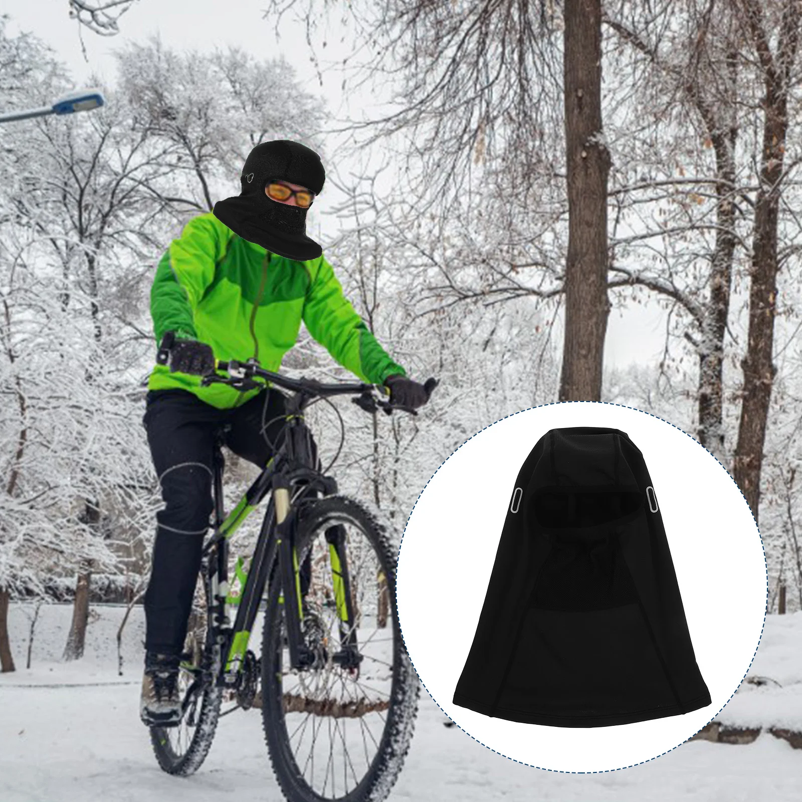 

Warm and Cold-proof Hat Windproof Face Cover Ear Cap Durable Protector Scarf