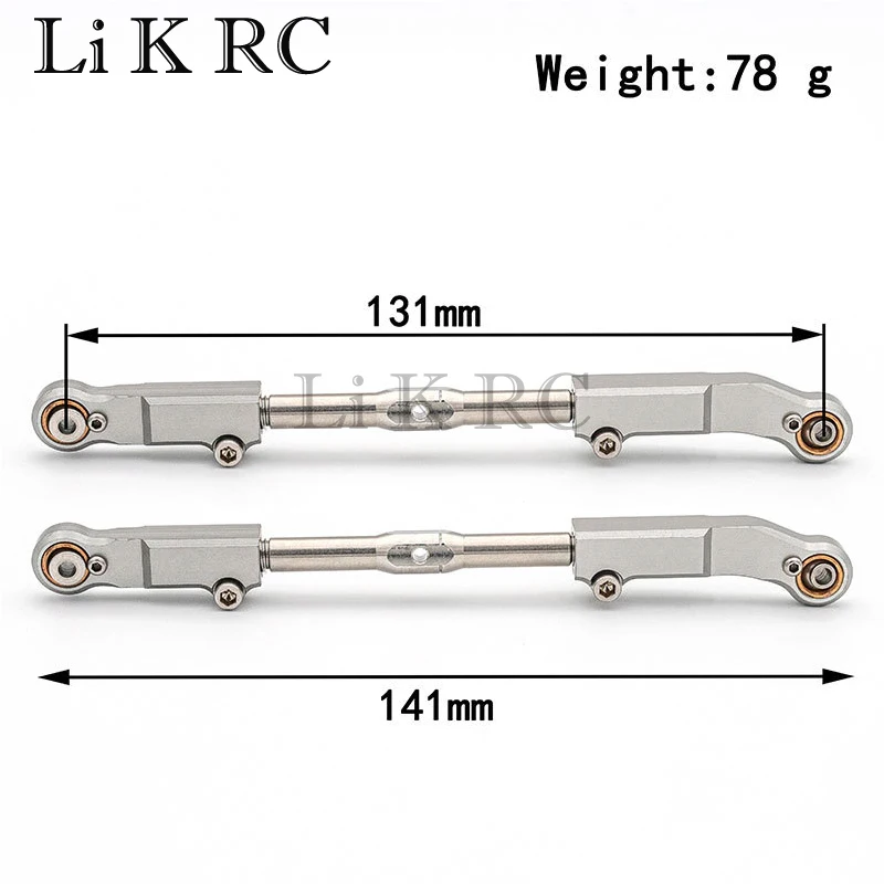 

Aluminium rear tie rod OP upgrade for 1/8 Team Corally Kronos 131mm