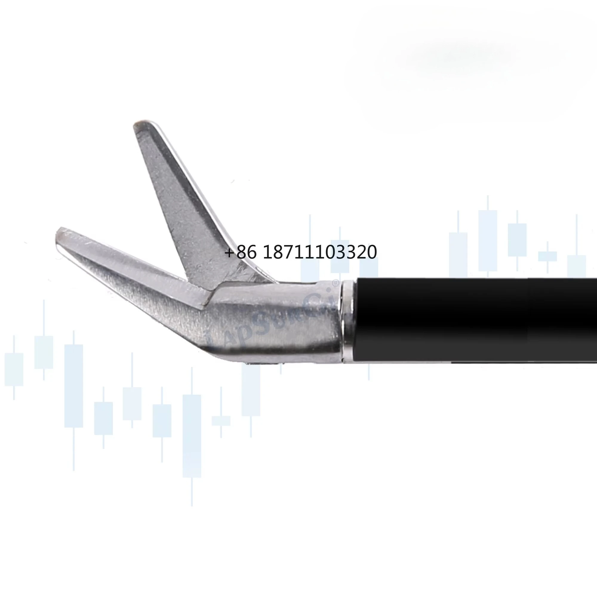 Nożyczki hakowe wielokrotnego użytku 5 mm instrumenty chirurgiczne Port wielokanałowy laparoskopowy trokar
