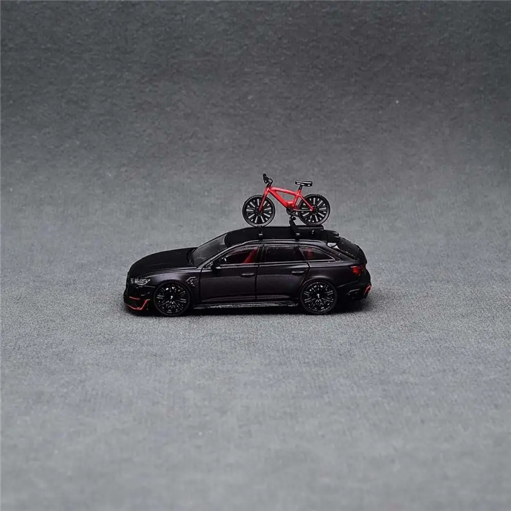 Modello in scala 1:64 Giocattoli sul tetto dell'auto Viaggio fuoristrada Serie Bicicletta Kayak 1/64 Accessori sul tetto dell'auto Display Giocattoli Miniature