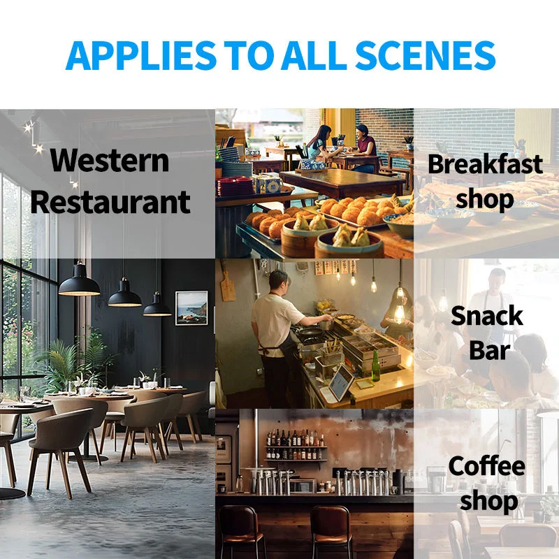 فرن بخار كومبي تجاري 5 صواني من الفولاذ المقاوم للصدأ للخبز المنزلي وحمل الهواء الساخن لخدمة كعكة البيض وتارت مطعم الفندق #4