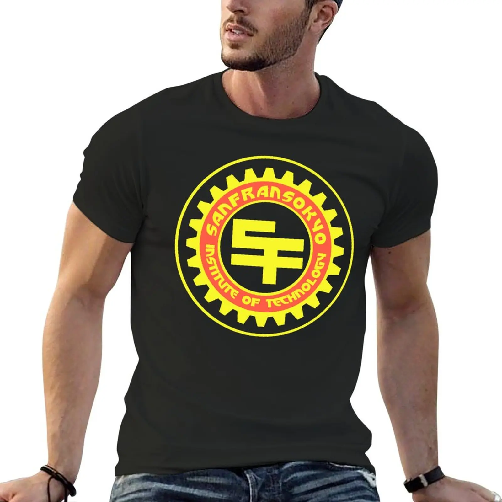 

San Fransokyo Institute of Technology (Text) T-Shirt vintage vintage clothes Men's t-shirts