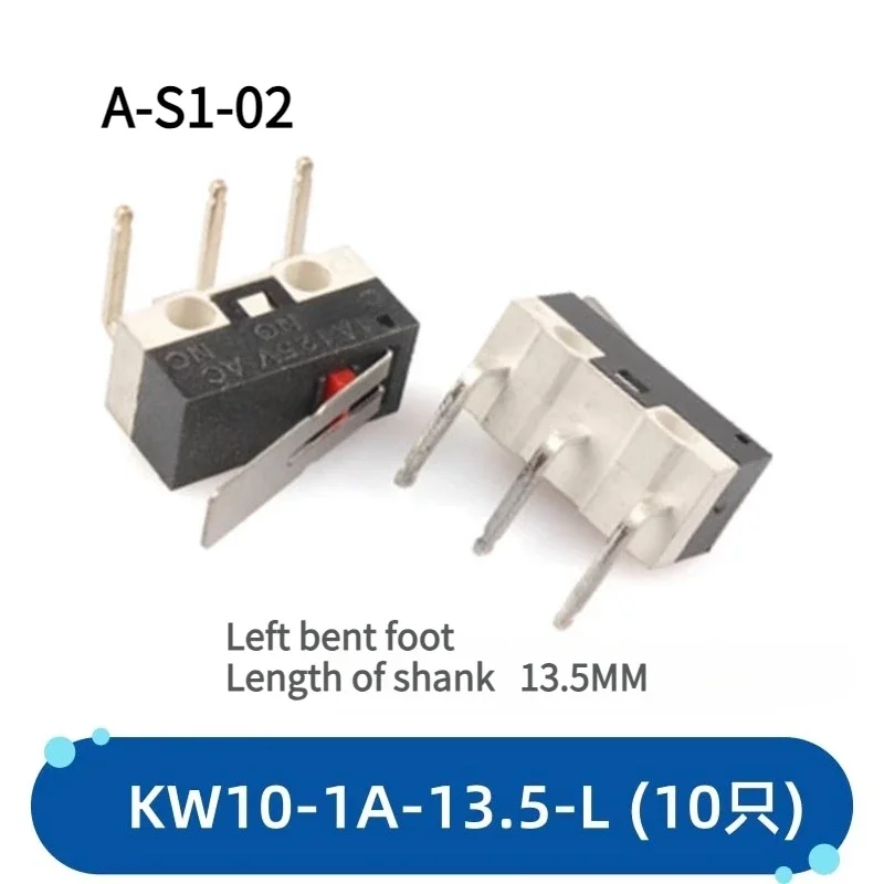 Picture 4: 10PCS  Small Inching Mouse Switch Micro Touch Handle Long Self Resetting Iron Sheet Tripod Key Travel Limit Switch