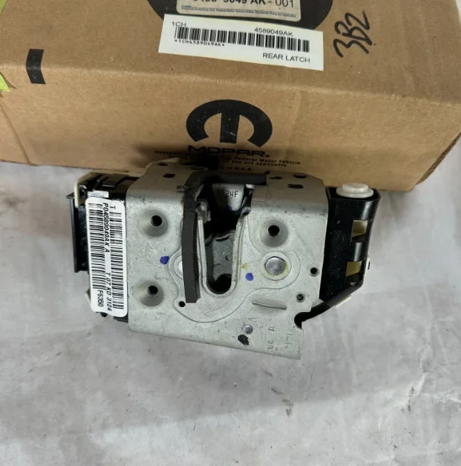 

Rear door lock actuator with power lock 2007-2017 Jeeps Wranglers 4589049AK brand new original equipment manufacturer