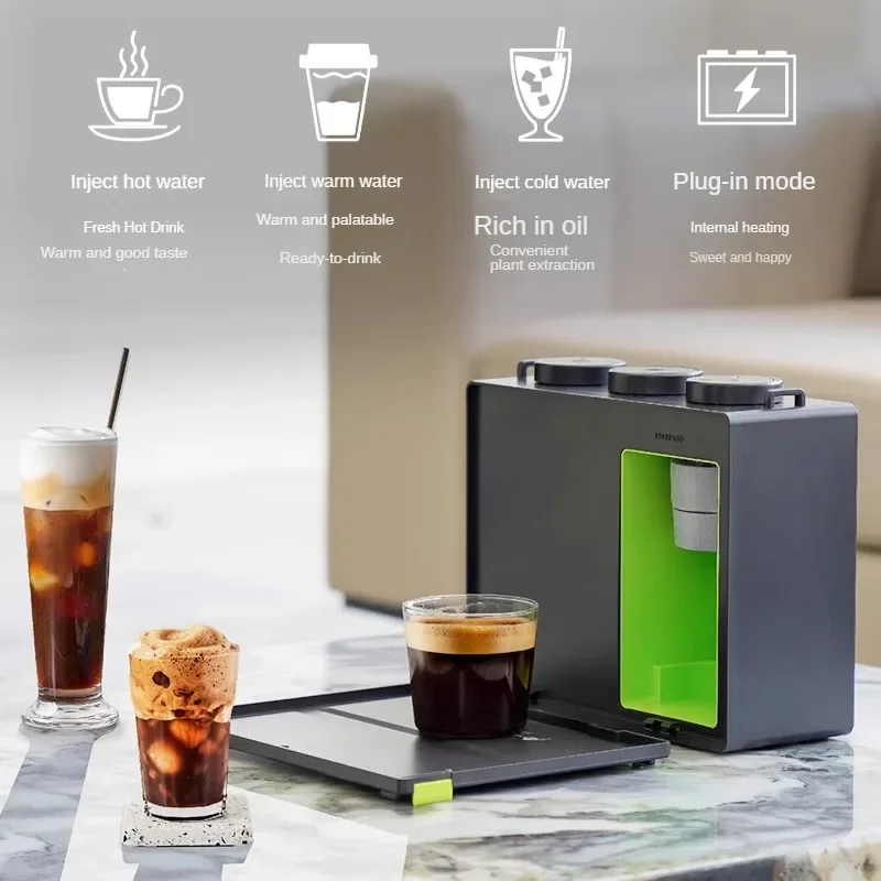 Leader Coffee Machine Full Semi-automatic Espresso Machine Small Home Outdoor Portable Coffee Machine Bag Nespresso