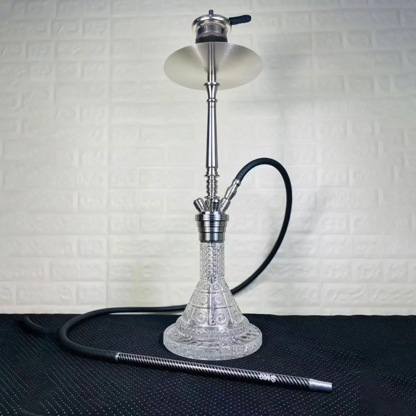 

New MIG 2/4 smoke pipes high-end 304 stainless steel hookah bar KTV hookah