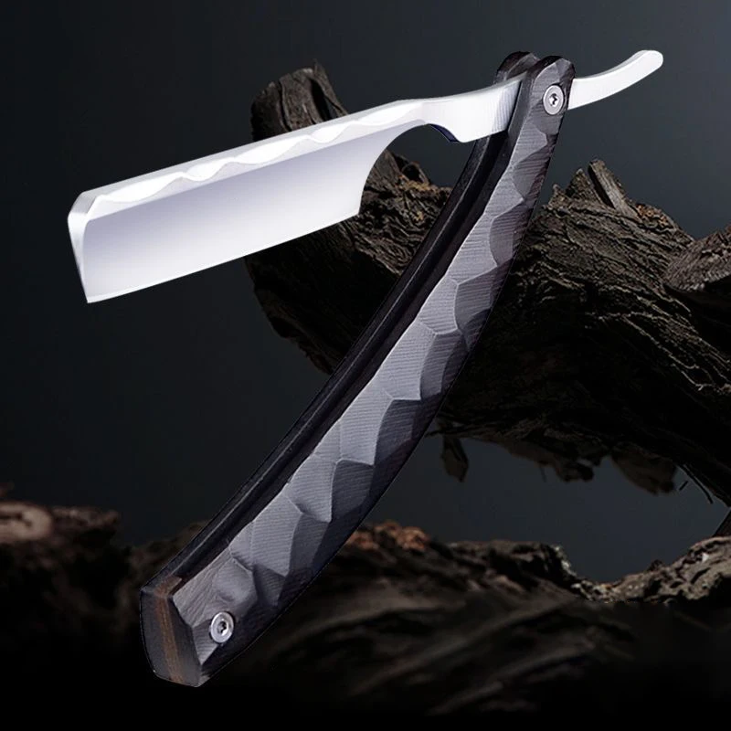 

Cut Throat Straight Razor Wood Professional Barber Razor Premium Quality Straight Edge Razor Beard Shaving Razor Gift Men