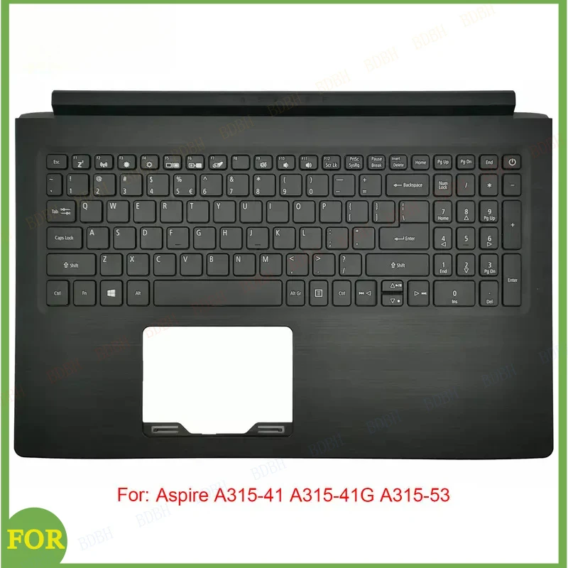 

Новый верхний корпус BDBH с подставкой для рук для Aspire A315-41 A315-41G A315-53 с американской клавиатурой 15,6 дюйма