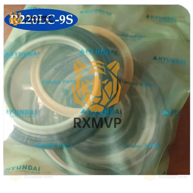 For Hyundai R220LC-9S Bucket Cylinder Seal Kit  R220LC-9S Hydraulic Bucket Oil Seal Repair Kit Excavator