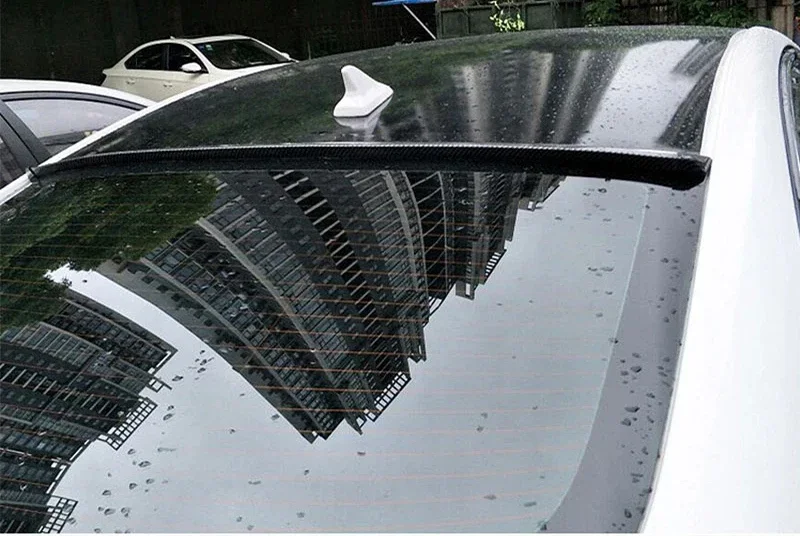 5D Carbonfaser-Autospoiler Styling DIY Spoilerflügel Sport-Heckspoiler Auto-Styling Umbau-Spoiler Universal 1,5m Länge – Detail 13