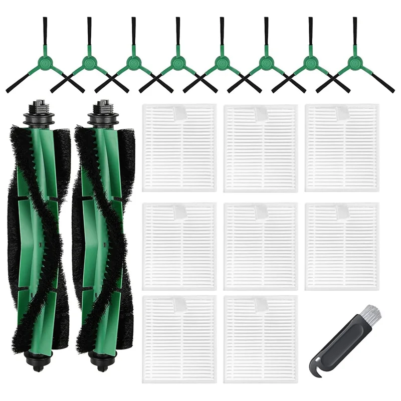 

ABGH-For Irobot Roomba Combo Essential Robot Y0110,Y0112,Y0140,Q0120 Main Side Brush Hepa Filter Accessories