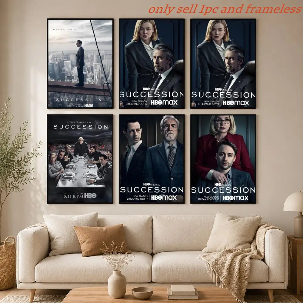 TV-Serie S-Succession Poster HD Anime Heißes Thema Sänger/OST/Film-Wasserdichtes Selbstklebendes Heimdekor
