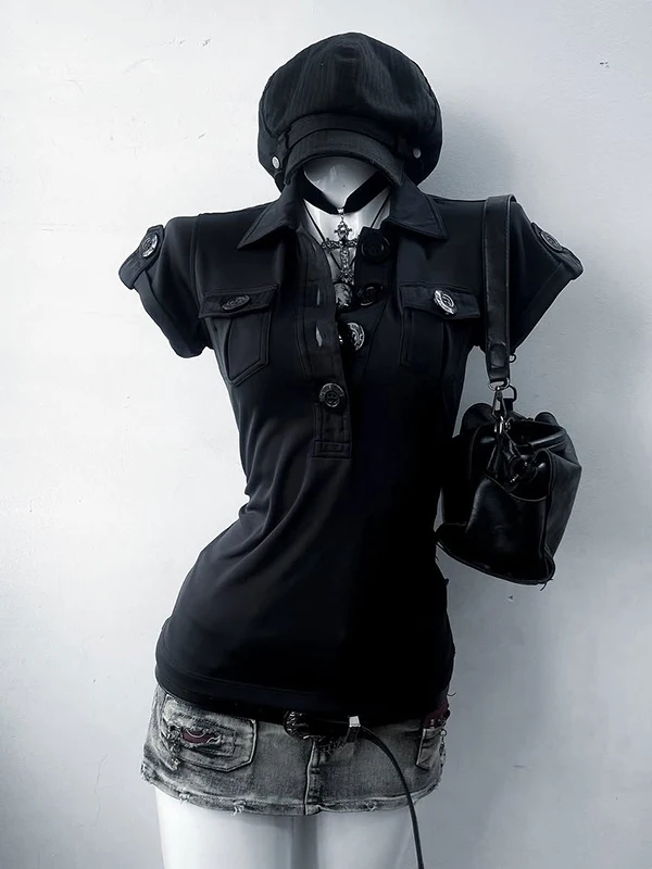 تصميم أصلي فريد من نوعه Bla ort Sve irt Vintage Sle Summer Faion تي شيرت نسائي مزيج القطن الرطوبة ng