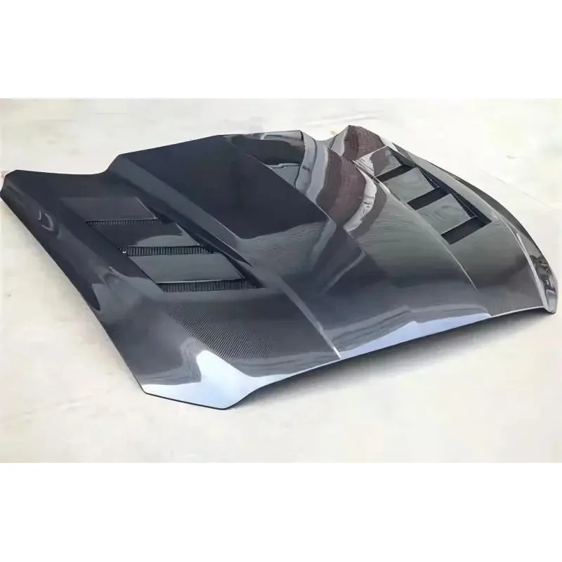 

High Grade Dry Carbon Fiber Engine Hood Cover 2015-2022