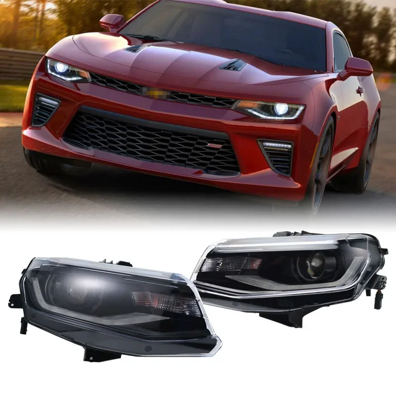 

Car Parts Best-selling Black LED Car Headlight for 2016-2019 Camaro