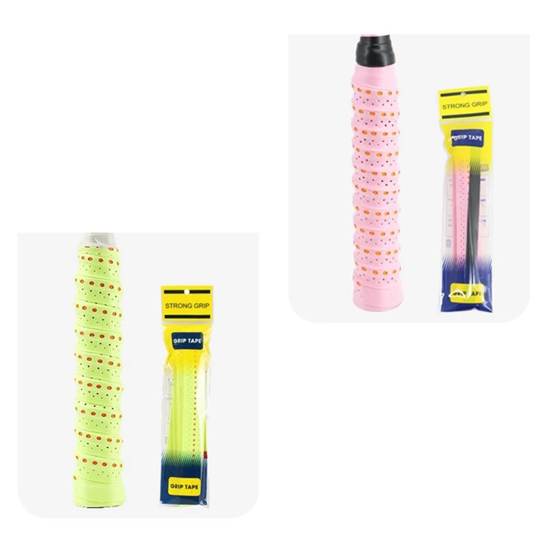 Cinto de suor antiderrapante badminton grip tênis cinto esportivo revestido de borracha adequado para varas de pesca, raquetes, etc.