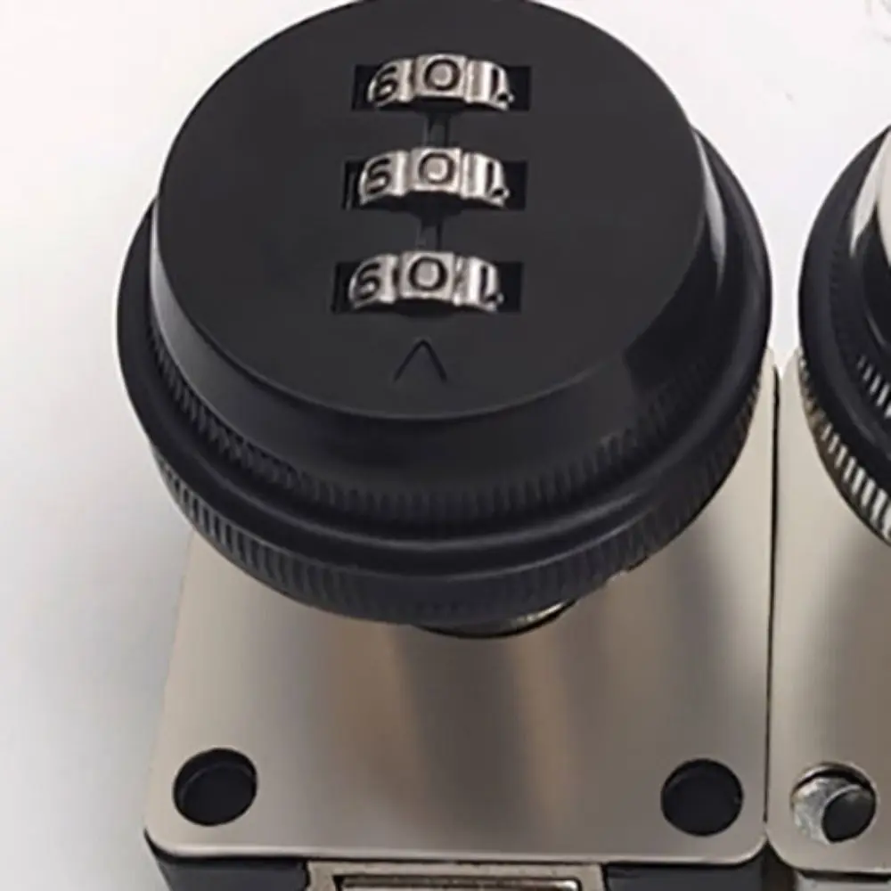 

3-Digit Password Door Lock Easy to Install solid Cabinet Password Lock Zinc Alloy and ABS Keyless Mechanical password lock