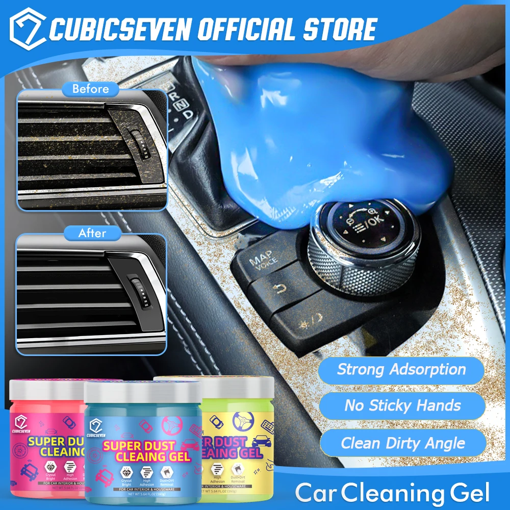 Cubicseven Car Cleaning Gel Magic Clean Mud Clay Laptop Computer Keyboard Cleaning Tool Home Gap Dirt Cleaner Dust Remover