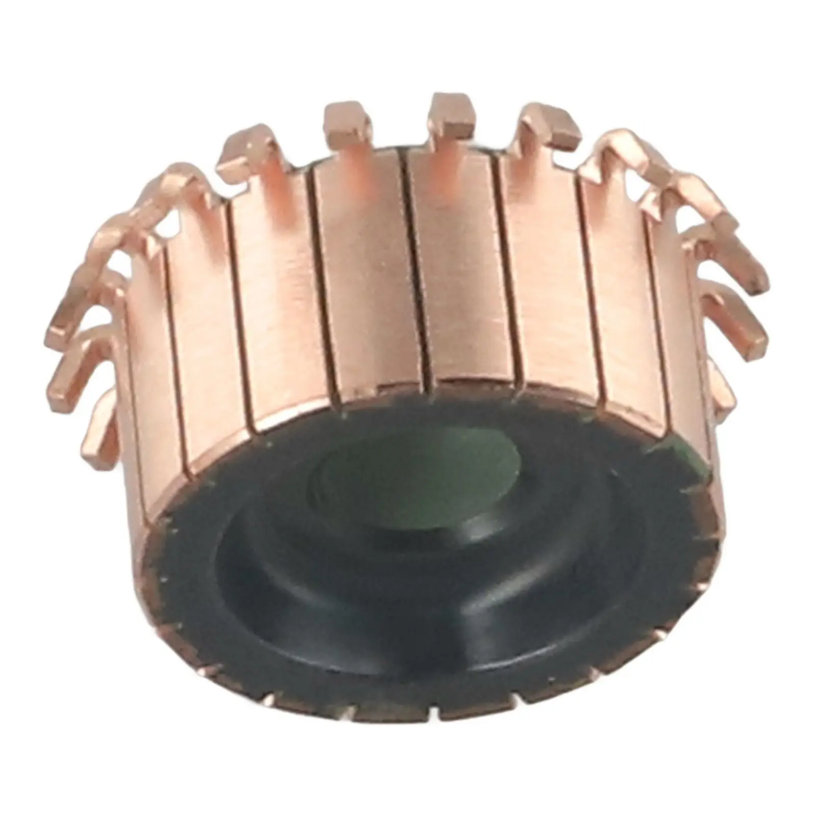 Car Commutator Motor Commutator Car Repair Shop 20P Teeth 8x30x17.5（17.5）Mm Copper Hook Type Copper Tone/Black