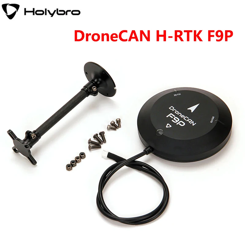 HolyBro DroneCAN H-RTK F9P Rover / Helical High-Precision GNSS Positioning System for OpenSource Pixhawk Flight Controller