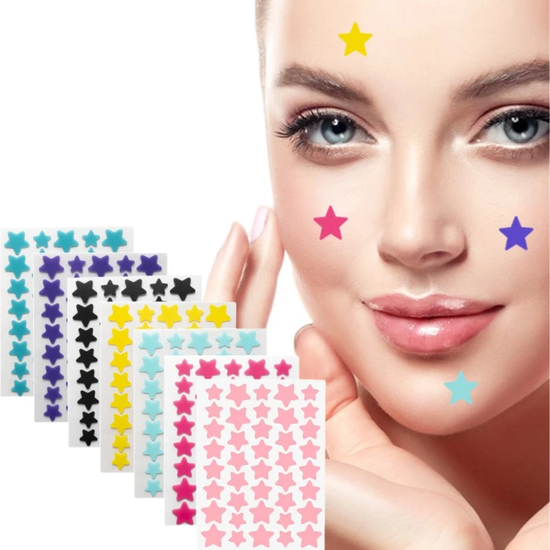 

40 Pcs Star Pimple Patch★ Stickers Invisible Waterproof Acne Patches Hydrocolloid For Pimples Patch Removal Face Skin Care