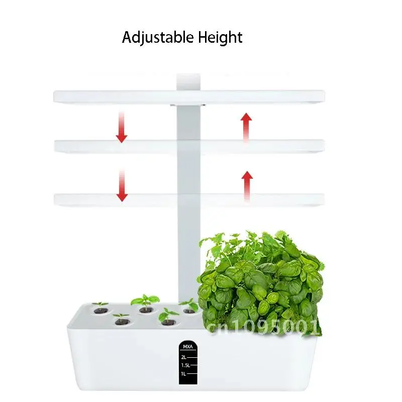 systeme-de-culture-hydroponique-minuterie-automatique-intelligente-d'interieur-jardiniere-interieure-d'herbes-pots-de-pepiniere-en-hauteur-reglables-9-pieces