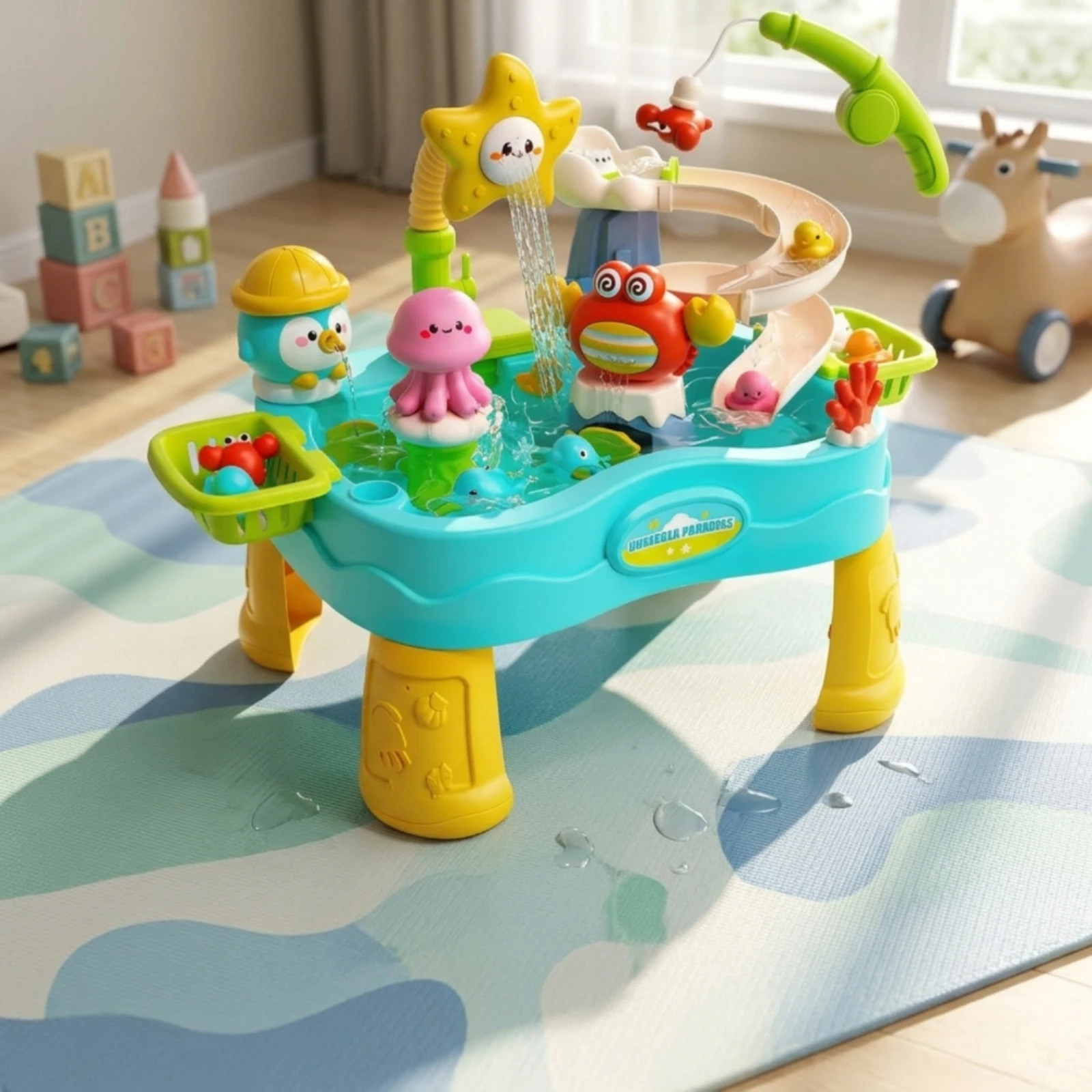 table-de-jeu-aquatique-d'ete-avec-jouet-de-peche-multifonctionnelle-pour-les-tout-petits-jardin-et-cour-arriere