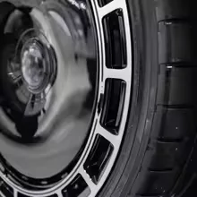 High end customized wheel hub, Black Silver Refit Forged Rim, 14 Inch personalized lightweight passenger car upgrade auto parts