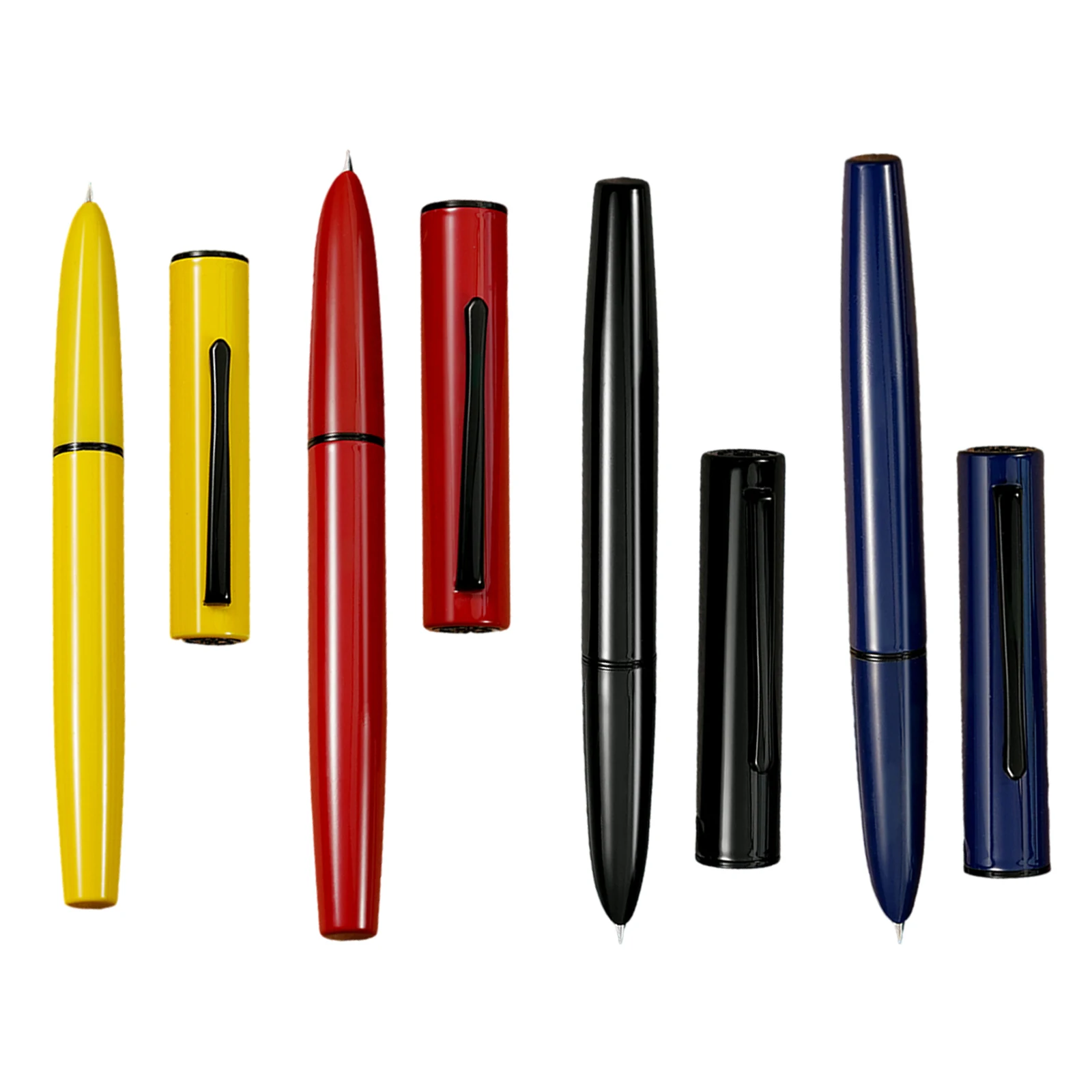 Hongdian C1 pluma estilográfica Retro clásica Simple Explorer, pluma con capucha EF/F, suministros de oficina escolar, bolígrafos de regalo de tinta de escritura