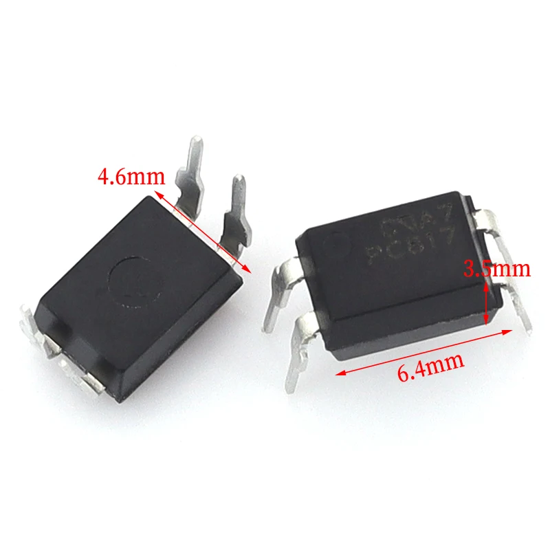 20/100/200Pcs PC817 Optocoupler Isolation Board EL817 817 817C FL817C PS817C DIP-4