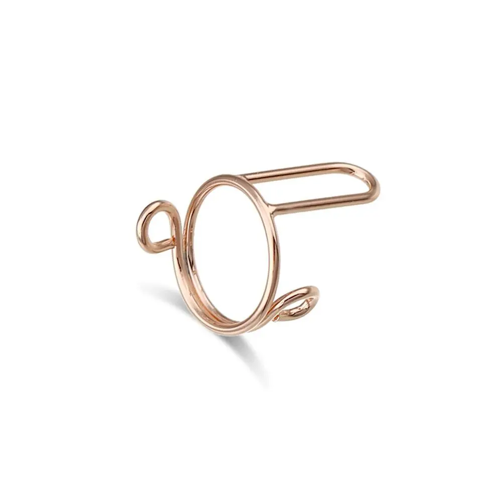 10Pcs Adjustable Nail Rings Removable Reusable Nail Art Decoration Thin Design Comfortable To Wear False Nail Rings