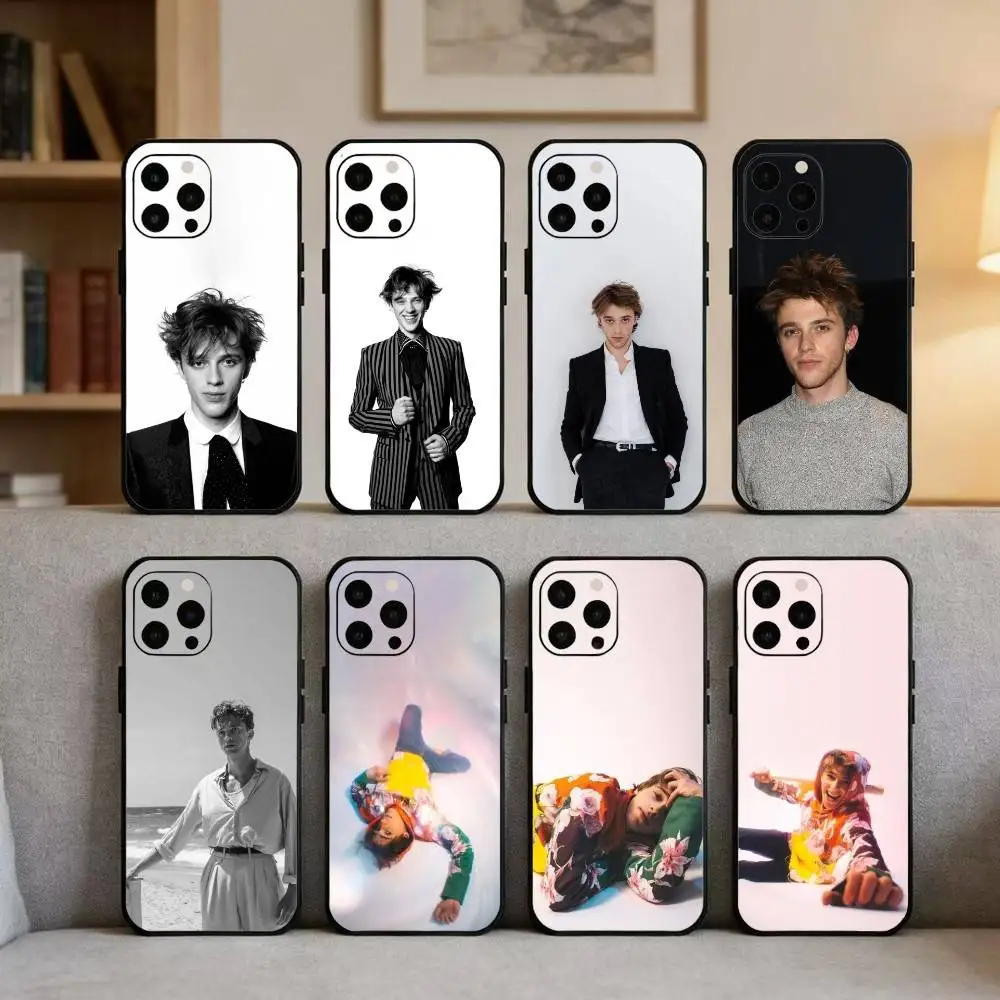 

B-Benjamin VV-Voisin Phone Case For iPhone 16,15,14,13,12,17,Pro Max,Plus Silicone Black Case