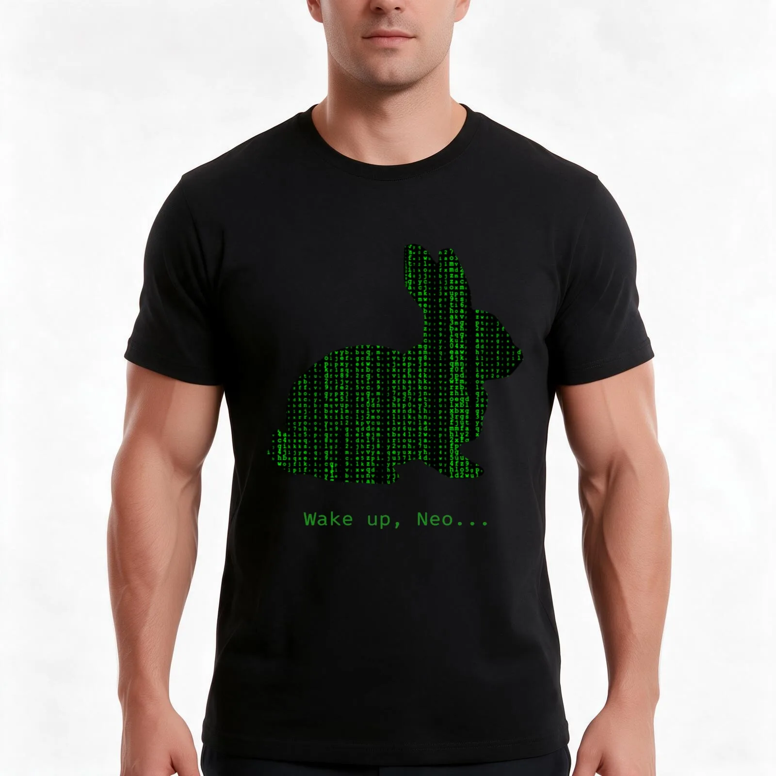 The Matrix 4 Wake Up, Neo Design Resurrections 2021 T-Shirt, Summer Casual Cotton Tee, Oversized Streetwear Tops, 100% Cotton